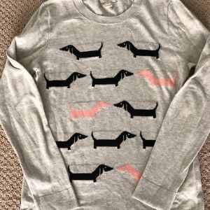 J.Crew Dachshund Sweater Size XS